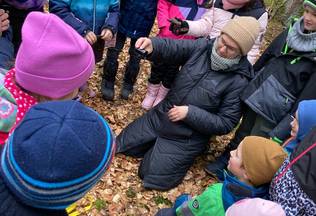 Projekt Waldcoaching an der Grundschule